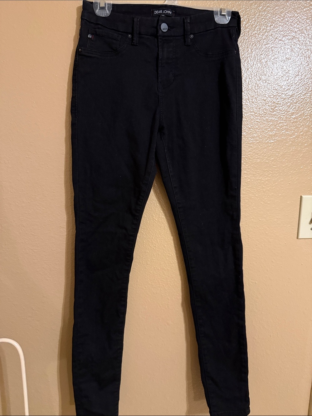 Dear John Black High-Rise Skinny Jeans